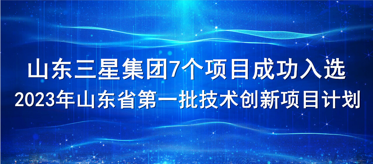 喜报！山东EBET易博网站集团7个项目成功入选2023年山东省第一批技术创新项目计划